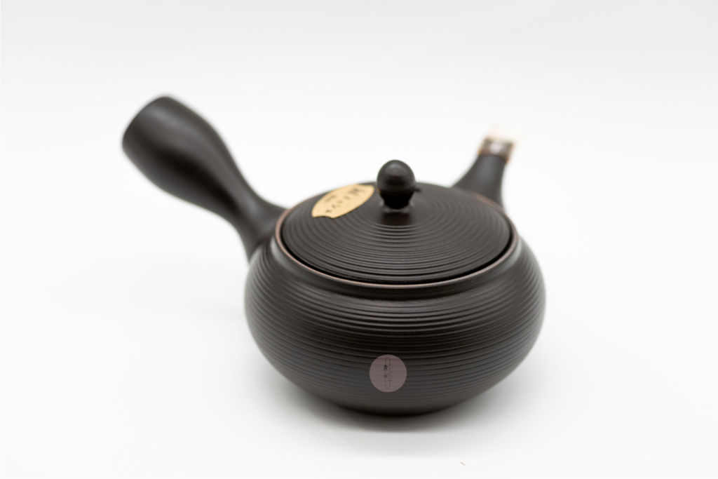 晶光作 線段 急須茶壺 (常滑燒)