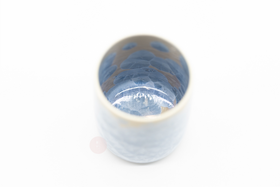 縮圖：銀藤 花結晶 茶杯 (京燒)
