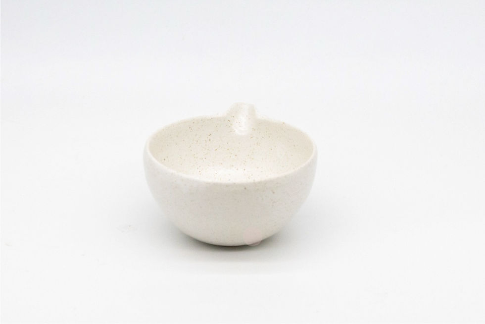 縮圖：白釉 片口抹茶碗 (美濃燒)