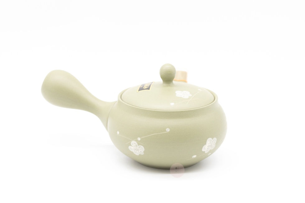 縮圖：晶光作 魁篙泥白梅 急須茶壺 (常滑燒)