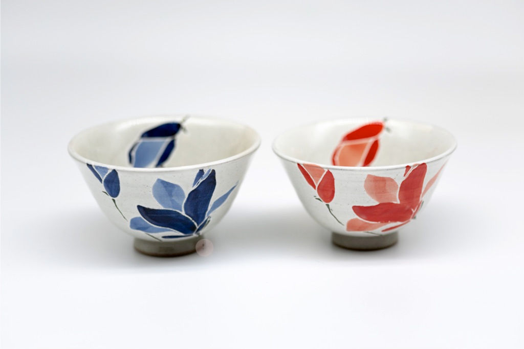 Maple Couple Bowl (Hasami Ware)