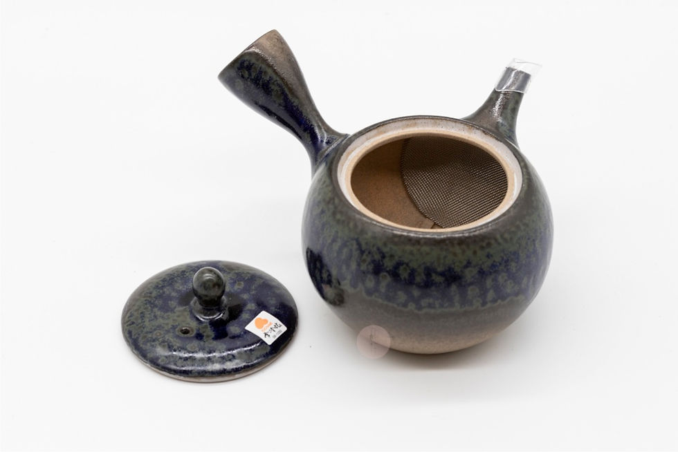 Thumbnail: 一心作 灰碧釉 急須茶壺 (常滑燒)