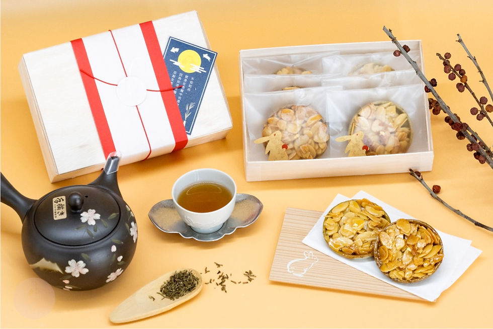 [中秋限定] 月見杏仁最中餅 禮盒 (6個入)