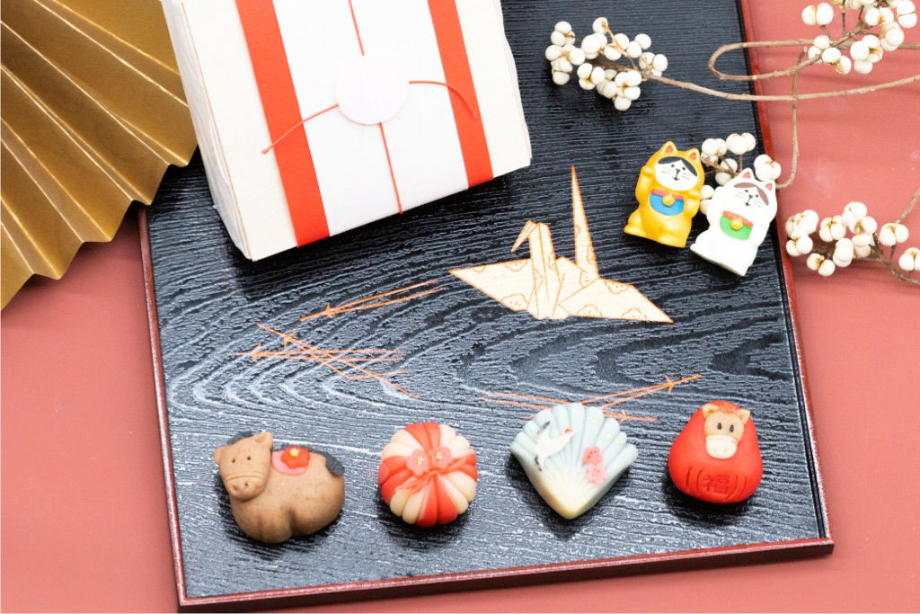 [新春限定款] 練切和菓子 (4個入)