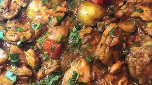 Chicken Curry With Potato And Red Peppers By Roni Ayoub
