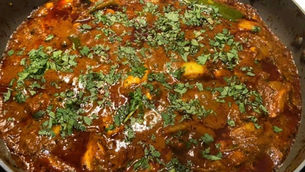 Chana Aloo Achaari Chicken By John Blackburn