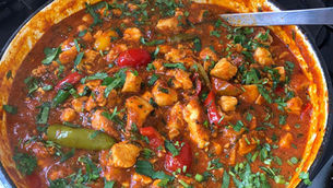 Hot Chicken And Red Pepper Curry By Ian Poggy Newbury