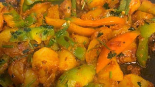 Potato And Green Pepper Curry By Shai Ayoub