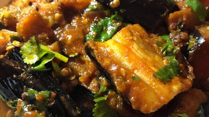 Brinjal Bhaji By Linda Knight