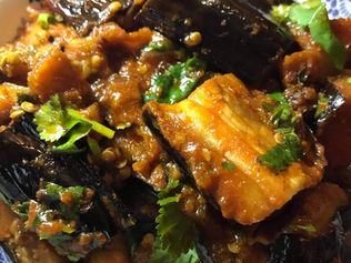 Brinjal Bhaji By Linda Knight
