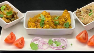 Easy Chicken Curry, Bombay Potato and Rice By Anthony Dumble