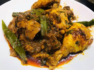 Chicken,Chicken Liver And Okra Curry By Shams Razzak