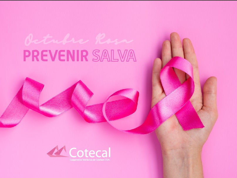 OCTUBRE ROSA | Cotecal se suma una vez más a la concientización sobre el cáncer de mama