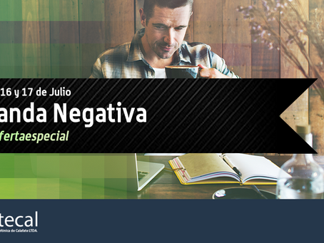 ¡Llegó la Banda Negativa de Cotecal! ¡3 días de una oferta muy especial!