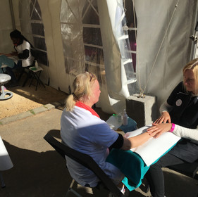 vzw Zorgmassage @ Race for the Cure 2018