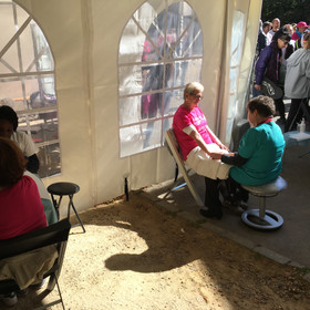 vzw Zorgmassage @ Race for the Cure 2018