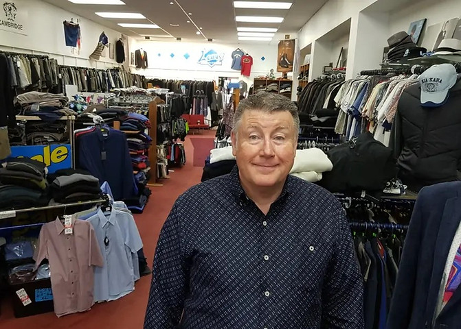 Peter Tabrum owner of Lewis' for Fashion