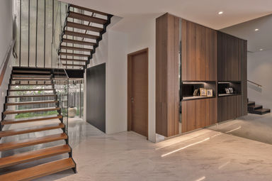 Living Abode Singapore Interior Studio for Holland Bungalow Foyer