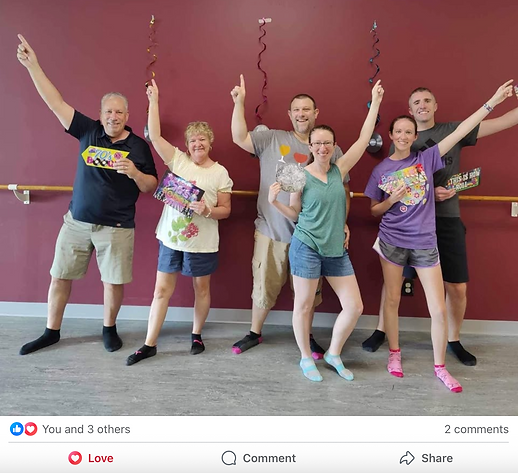 Facebook Review Image - Family Class - Disco