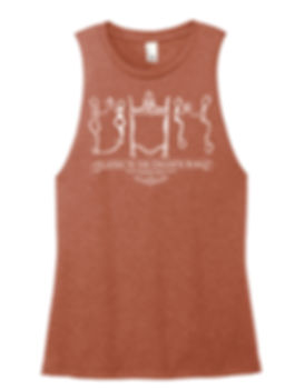 Listen to the Crickets Sing women’s muscle tank