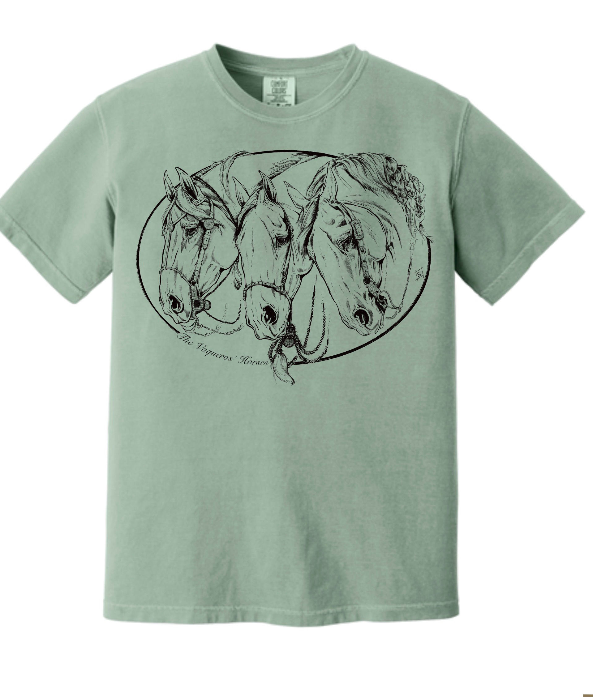 Vaqueros Horses Tee