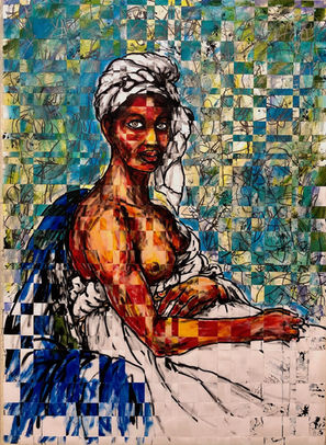 Souvenirs
146 x 97 cm 
2022
Techniques mixtes et tissages sur papier