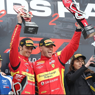 AF Corse and Winward share spoils in tightly-fought Brands Hatch opener