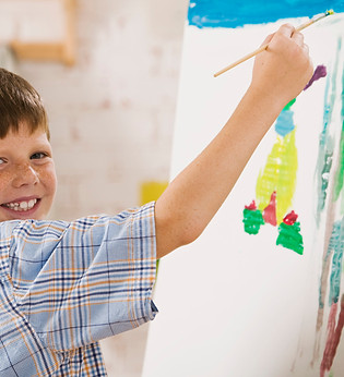 Boy Painter
