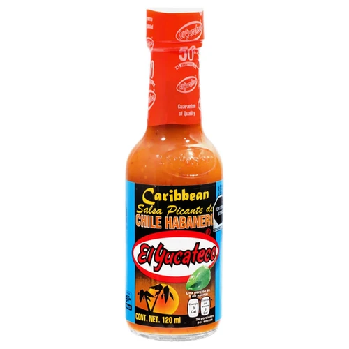 SALSA CARIBBEAN EL YUCATECO 120ml DAC Cancún