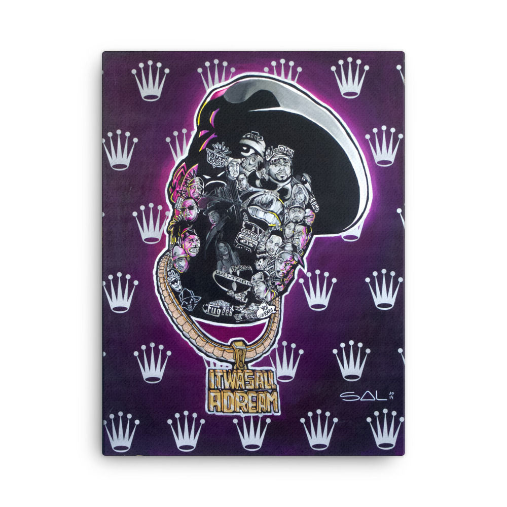 The Illest by Sal Gaeton CANVAS PRINT