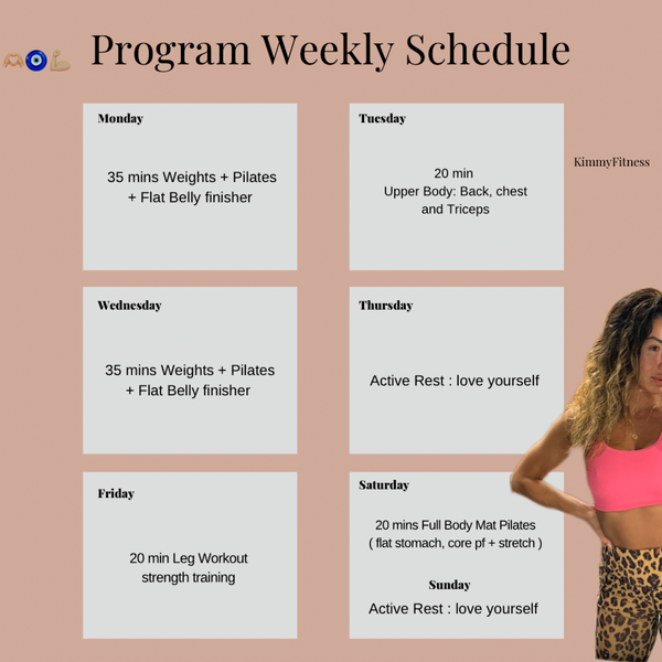 5 week workout plan