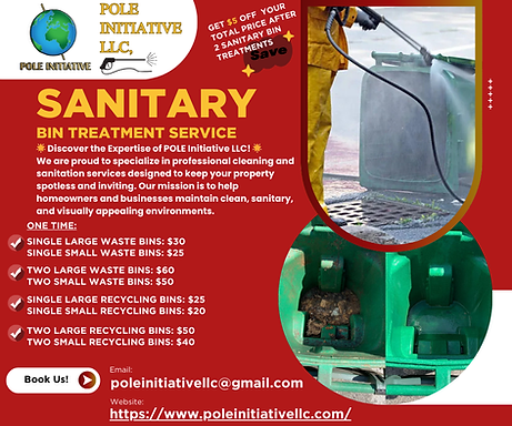 Trash Bin Cleaning Service, Deals, 5 off, Sale