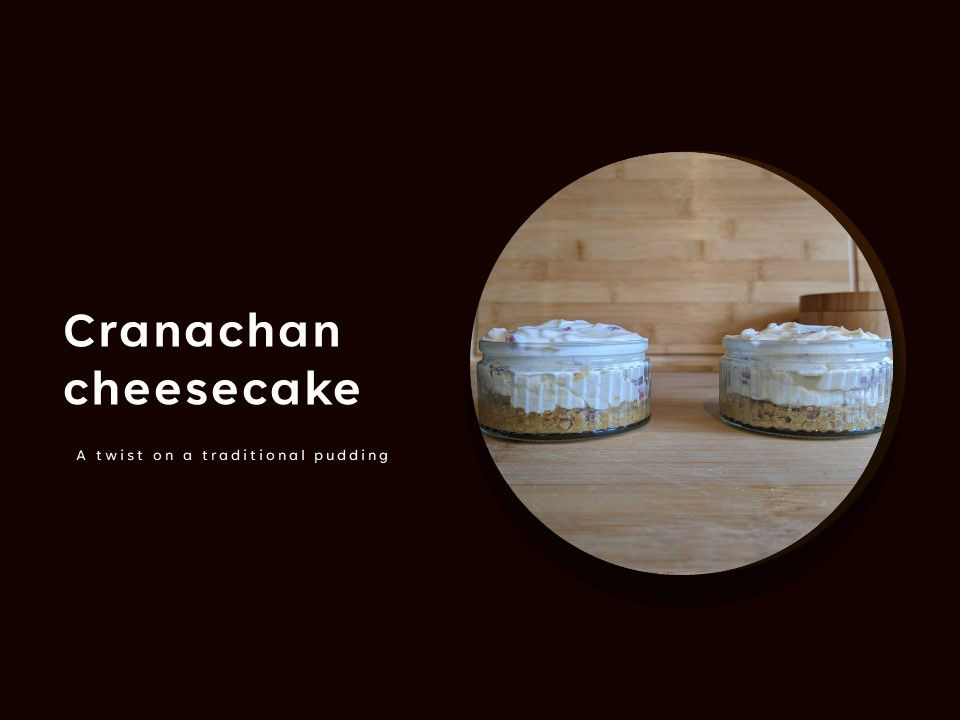 Cranachan cheesecake