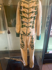 Uniforme originale di un ribelle bulgaro proveniente da Panagyurishte 1876 (Museo di Plovd