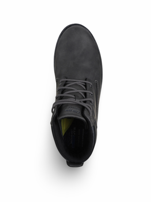 Прев'ю: Черевики Skechers Relaxed Fit: Garlan - Deno 205235 CHAR сірі