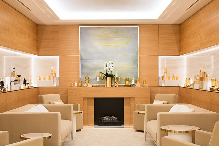 The relaxing spa at The Woodward Hotel with modern design