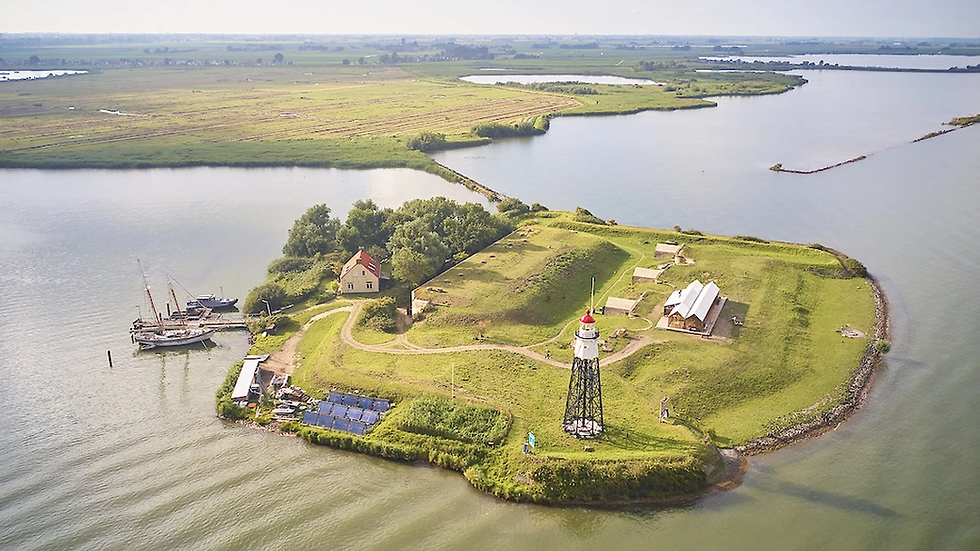 Lighthouse Island an adventure outside Amsterdam