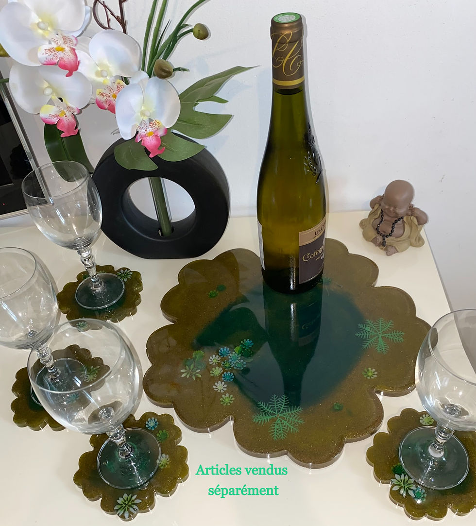 Miniature : Plateau Flower Oasis -IMPARFAIT
