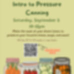 Intro to Pressure Canning