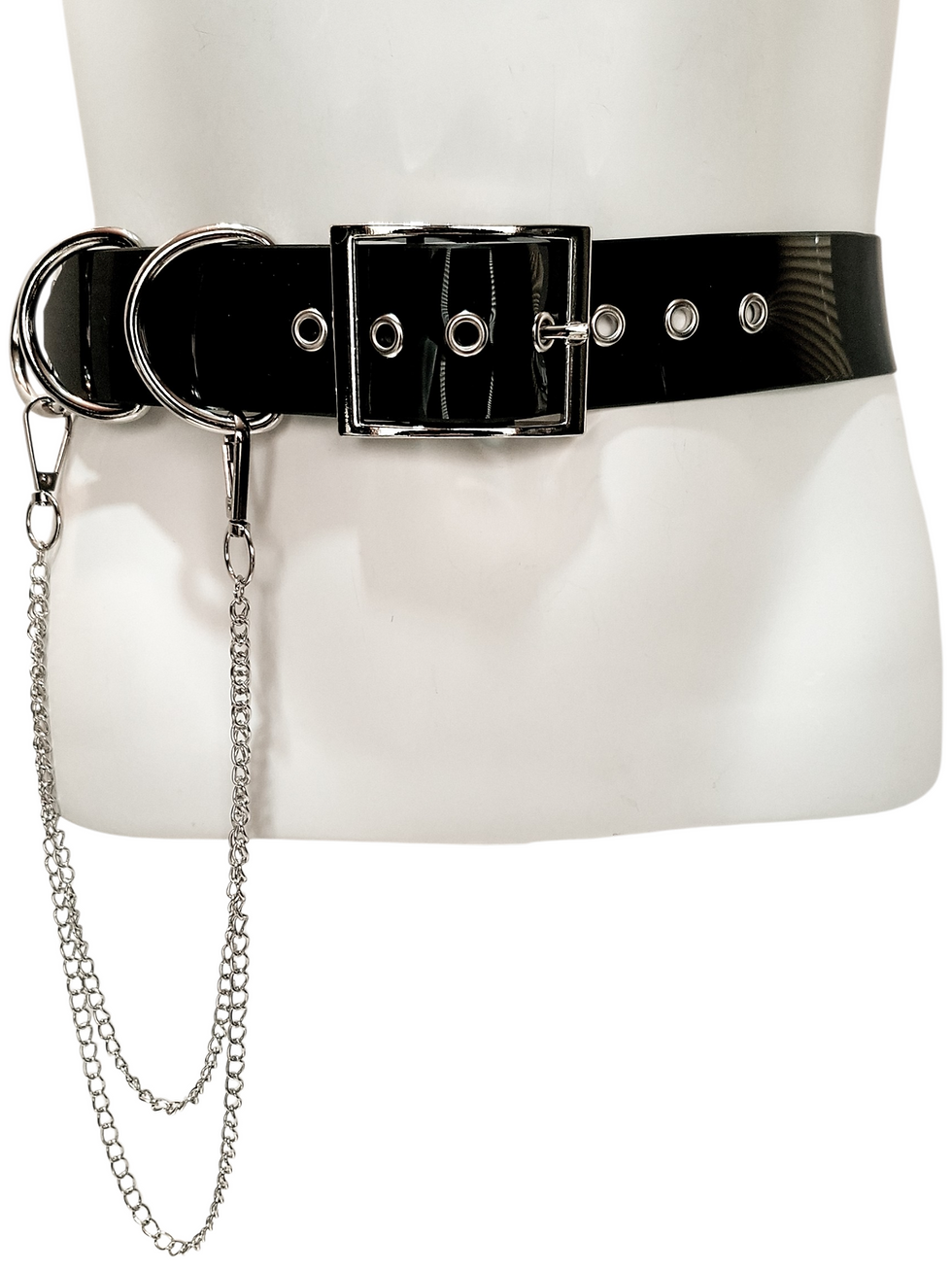 Thumbnail: Vinyl Belt with D-Rings & Chain