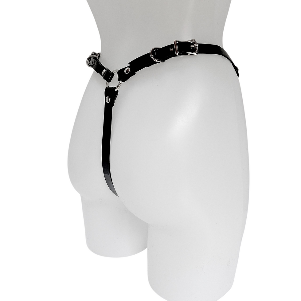 Thumbnail: thong-back pvc knickers