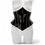 Thumbnail: Black and bronze waist cincher corset