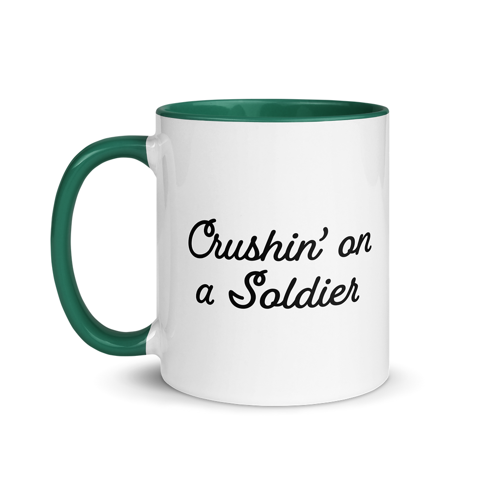 Thumbnail: Crushin' on a Soldier Mug