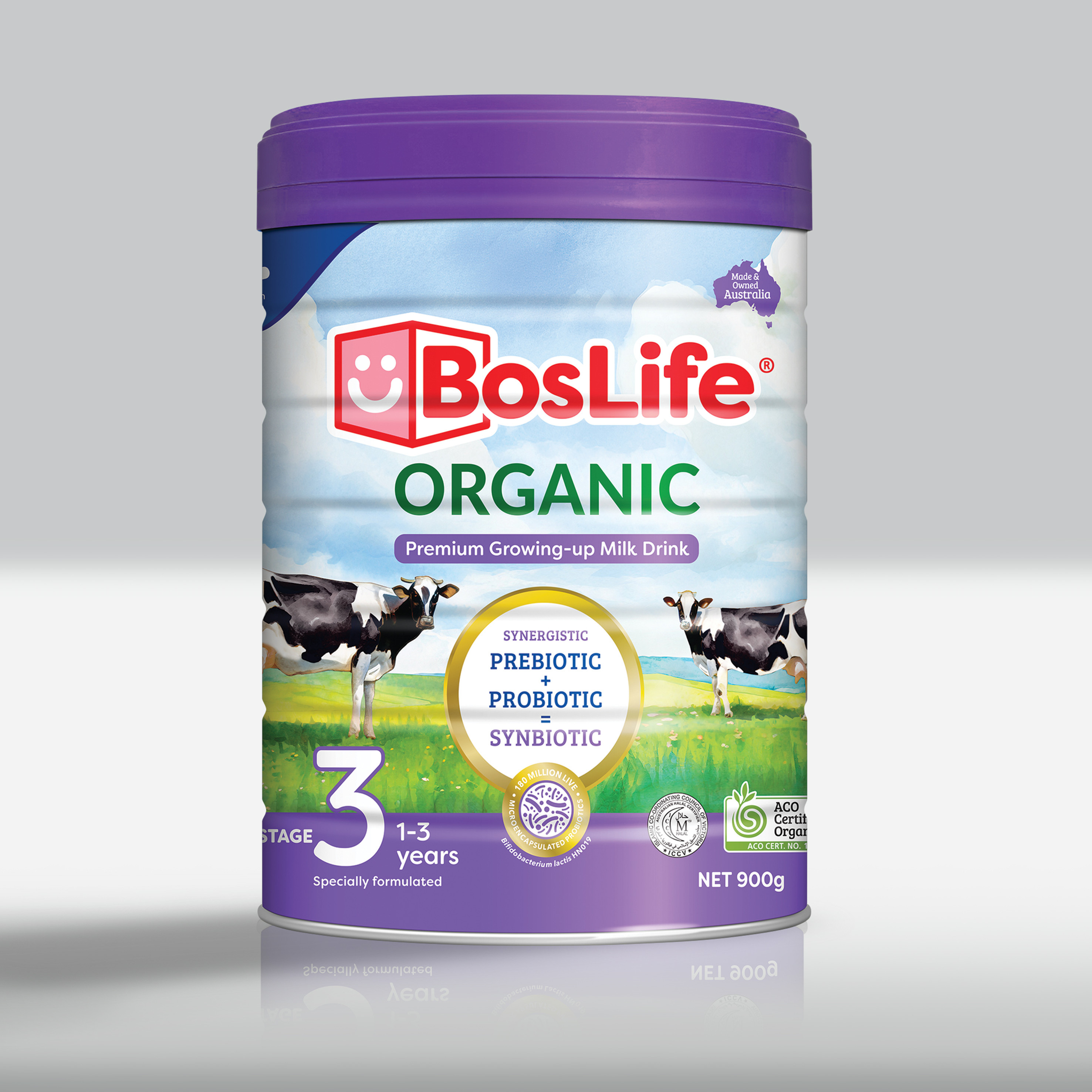 BosLife® ORGANIC Premium Growing-up Milk Drink STAGE 3 (1-3 years)