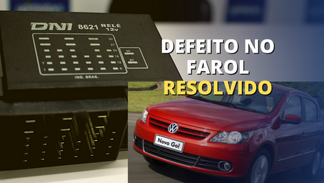 Rele do Farol e Multifunções do GOL G5 Entenda tudo