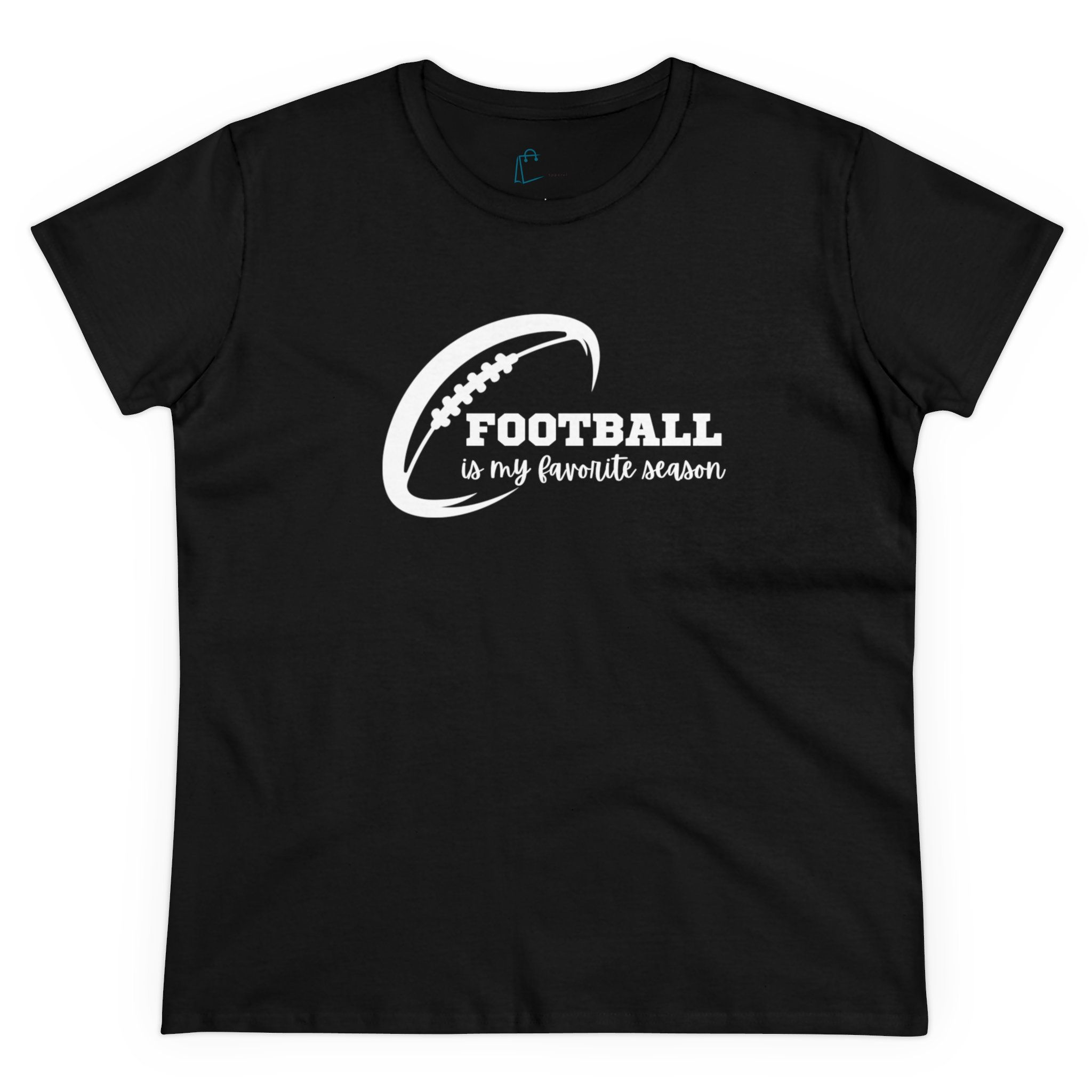 Football Is my favorite season Cotton T-Shirt