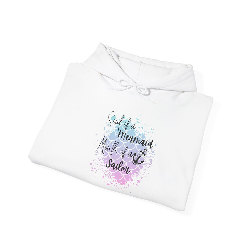 Thumbnail: ‘Soul of a Mermaid' Hooded Sweatshirt