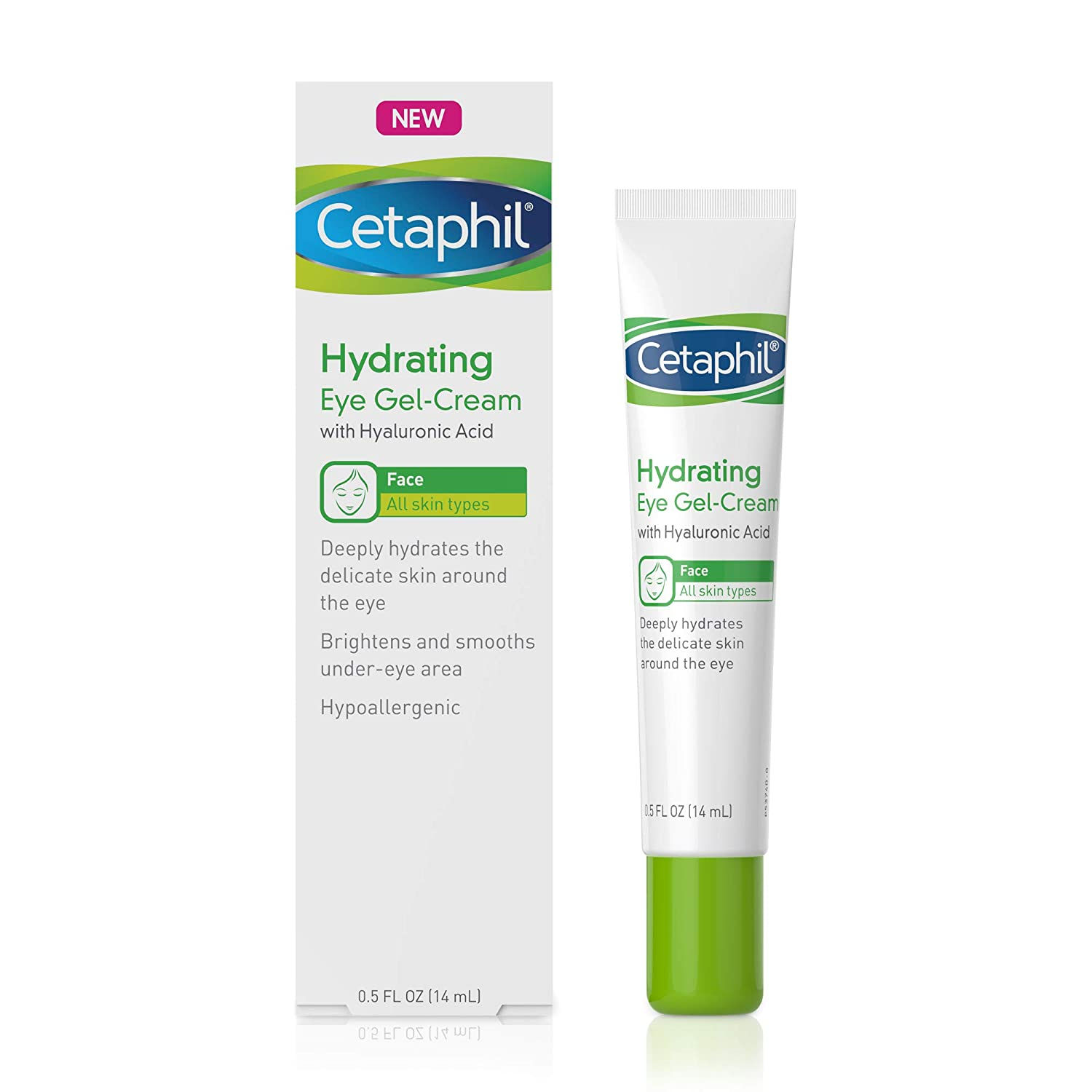 Contorno de ojos Hydrating eye gel-cream -Cetaphil (con acido hialuronico)