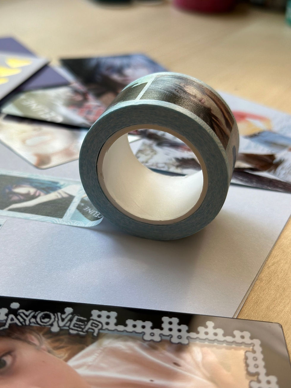 Thumbnail: WHOLESALE - BTS Taehyung Harper's Bazaar Korea Washi Tape - 30mm x 10m