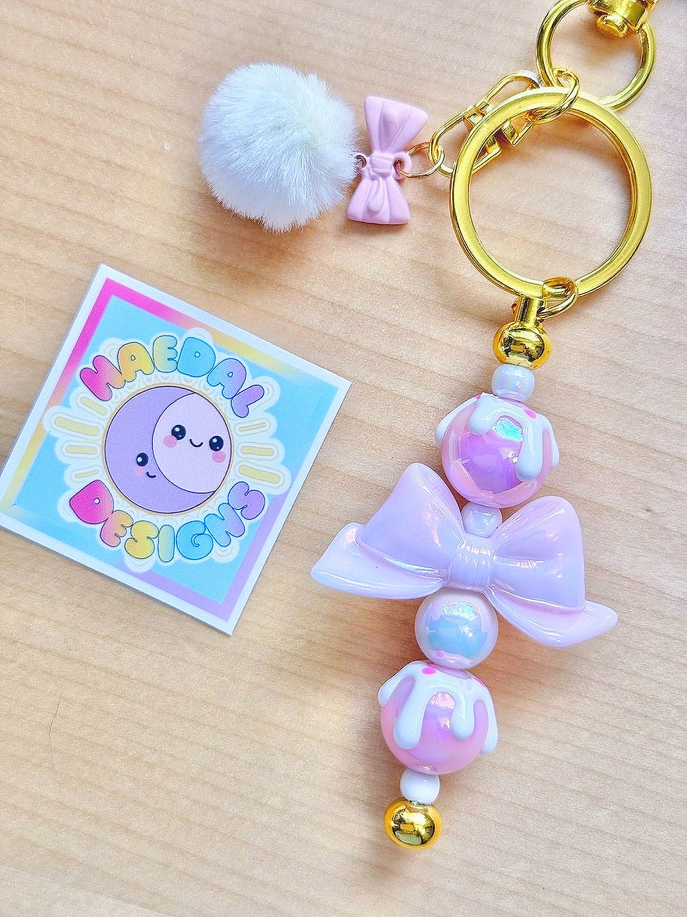 Thumbnail: Sundae Best - Soft Serve Attitude Keychain Collection